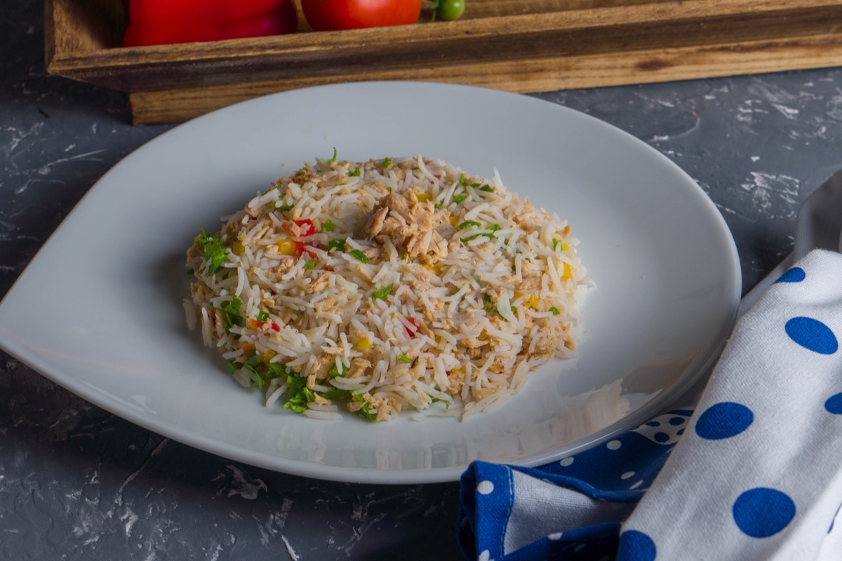 Chopped Tuna with Rice